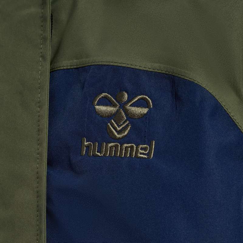 Vestes Hummel Monsun Tex Shell Enfant Vert Olive | 694850-025