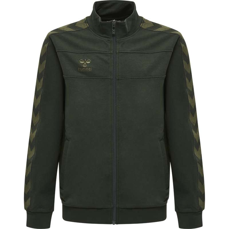Vestes Hummel Move Classic Zip Enfant Vert | 588032-822