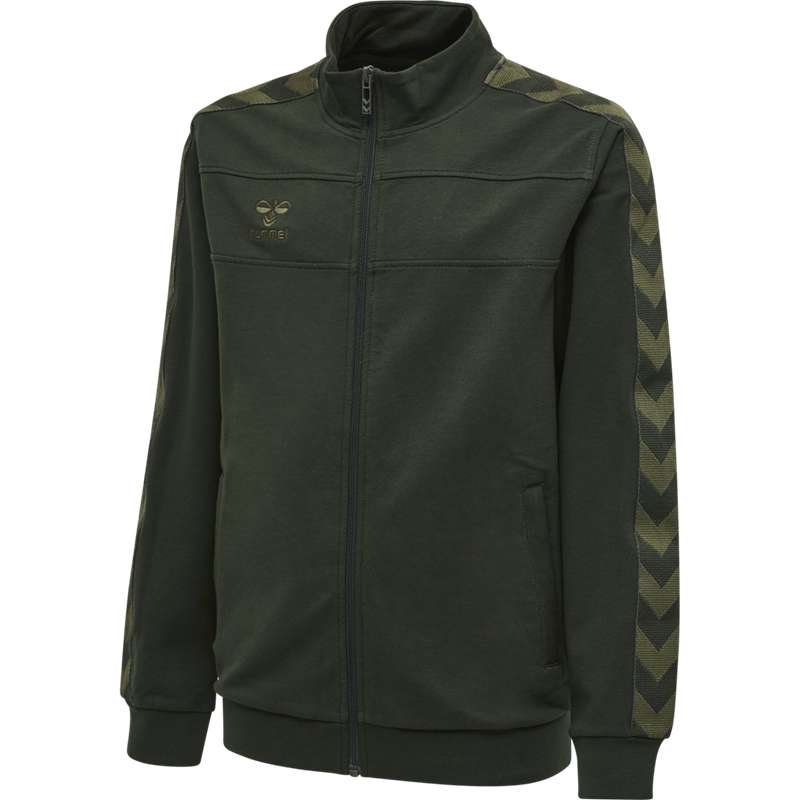 Vestes Hummel Move Classic Zip Enfant Vert | 588032-822