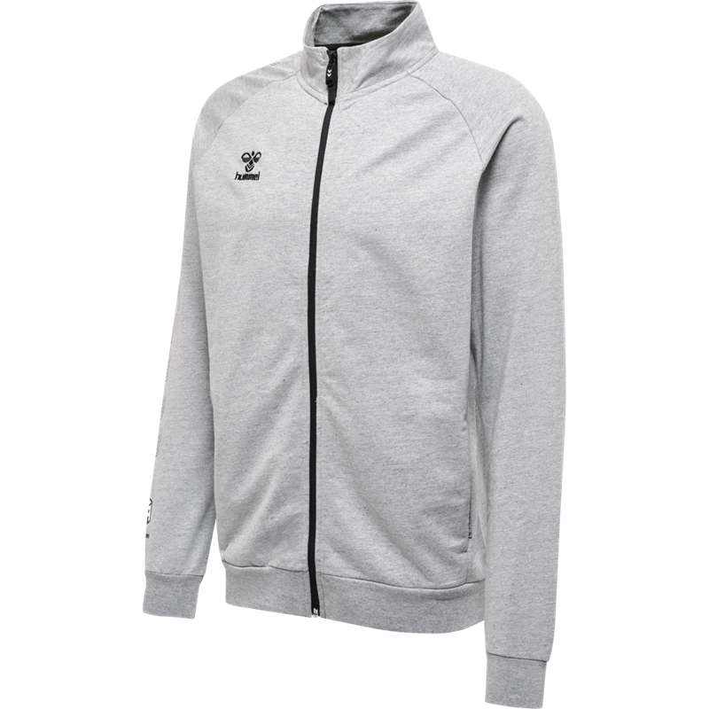 Vestes Hummel Move Grid Cotton Zip Homme Grise | 608844-158