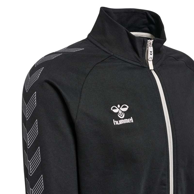 Vestes Hummel Move Grid Cotton Zip Homme Noir | 327695-357