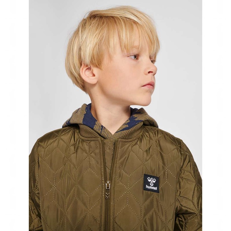 Vestes Hummel Mule Thermo Enfant Vert Olive | 966464-940
