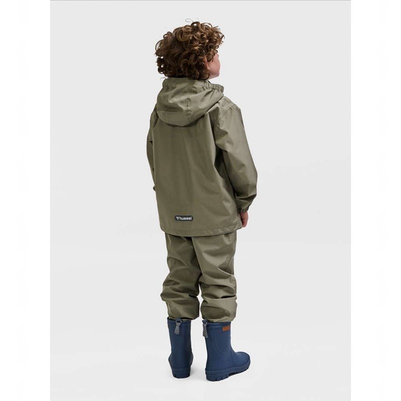 Vestes Hummel Nessie Rainsuit Enfant Grise | 651067-617
