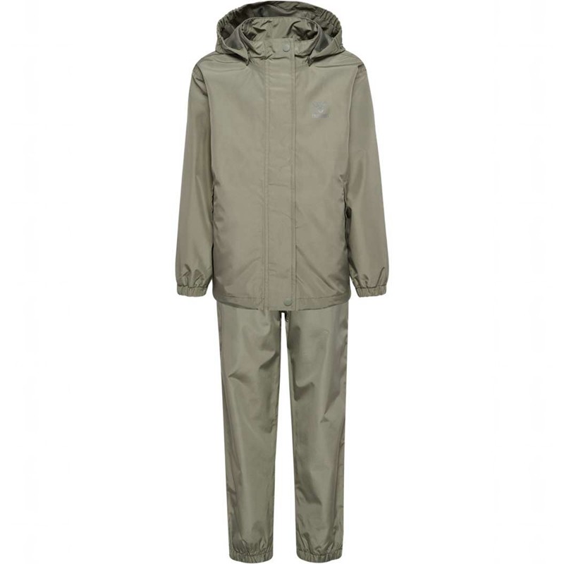 Vestes Hummel Nessie Rainsuit Enfant Grise | 651067-617