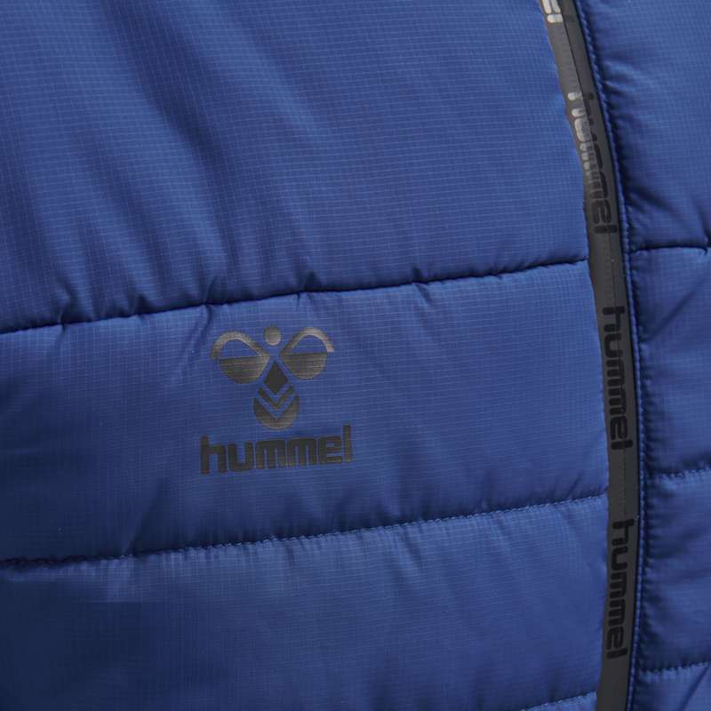 Vestes Hummel North Quilted Hood Homme Bleu | 093608-339