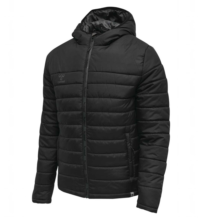 Vestes Hummel North Quilted Hood Homme Noir | 143599-773