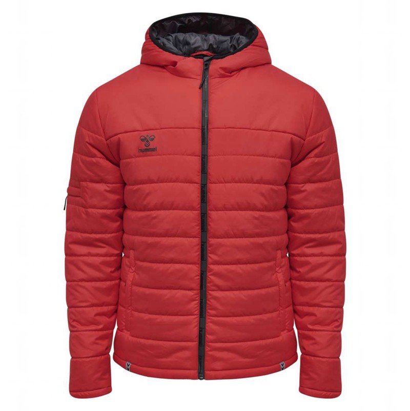 Vestes Hummel North Quilted Hood Homme Rouge | 415533-589