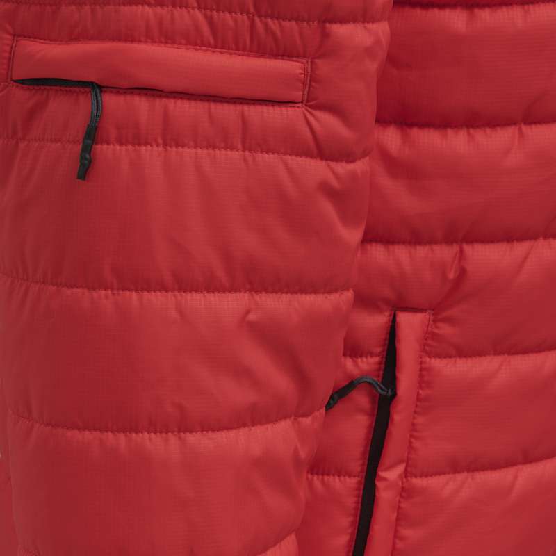 Vestes Hummel North Quilted Hood Homme Rouge | 415533-589