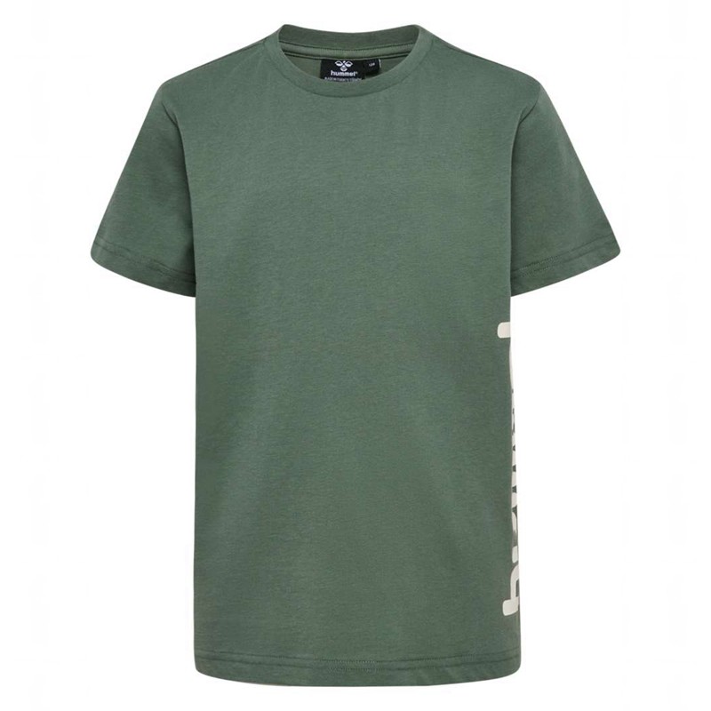 Vestes Hummel Print S/S Enfant Vert | 194696-458