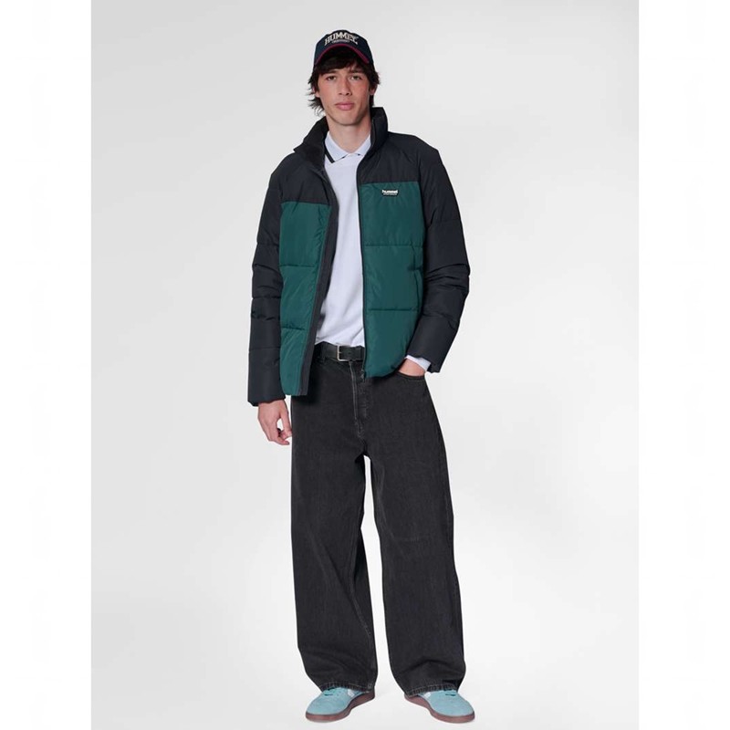 Vestes Hummel Puff Short Sportswear Femme Vert | 836718-828