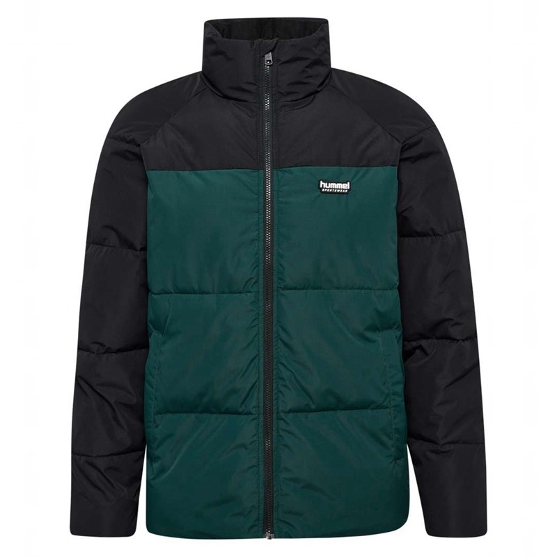 Vestes Hummel Puff Short Sportswear Homme Vert | 916159-657