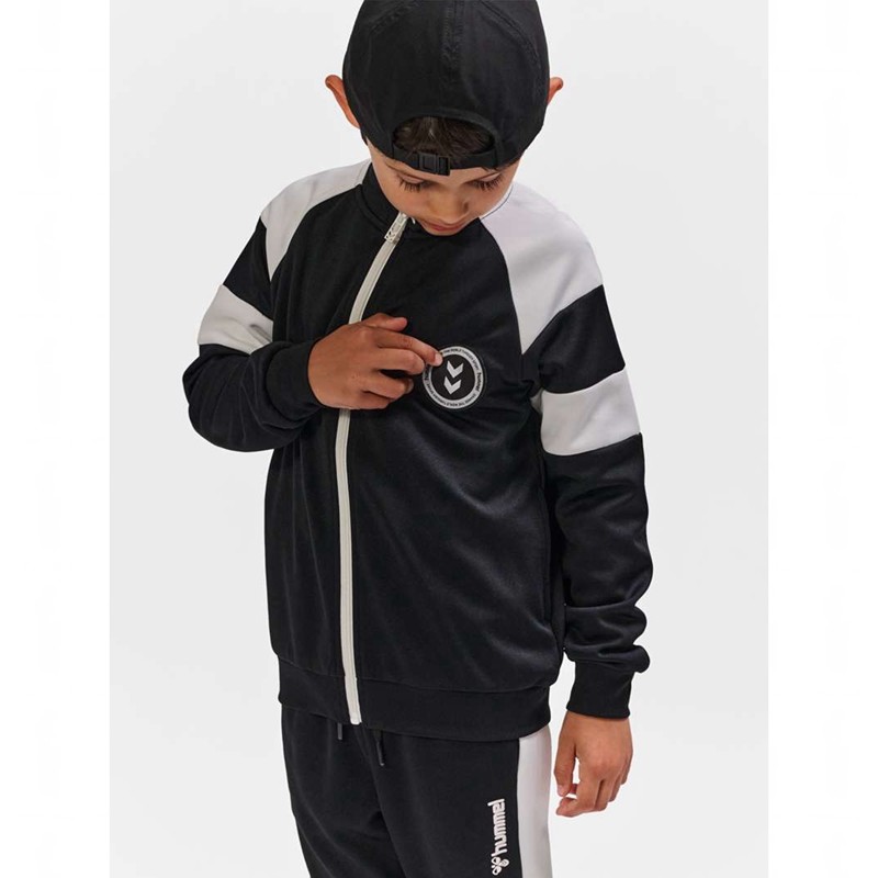 Vestes Hummel Runner Zip Enfant Noir | 199299-863
