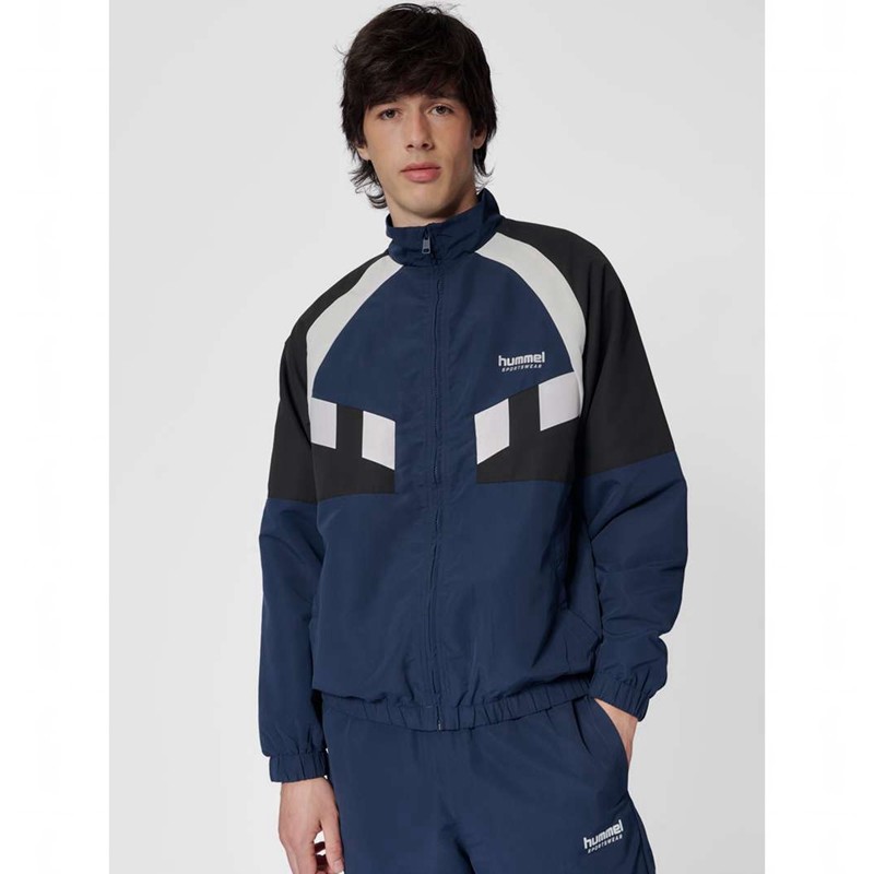 Vestes Hummel Tracksuit Sportswear Homme Bleu Marine | 262066-126