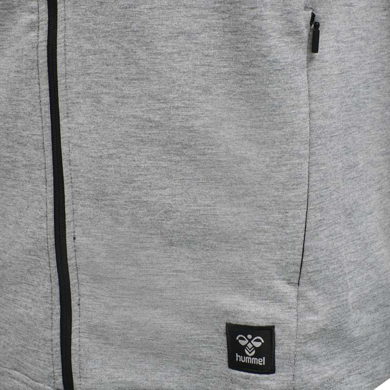 Vestes Hummel Tropper Zip Homme Grise | 828573-608