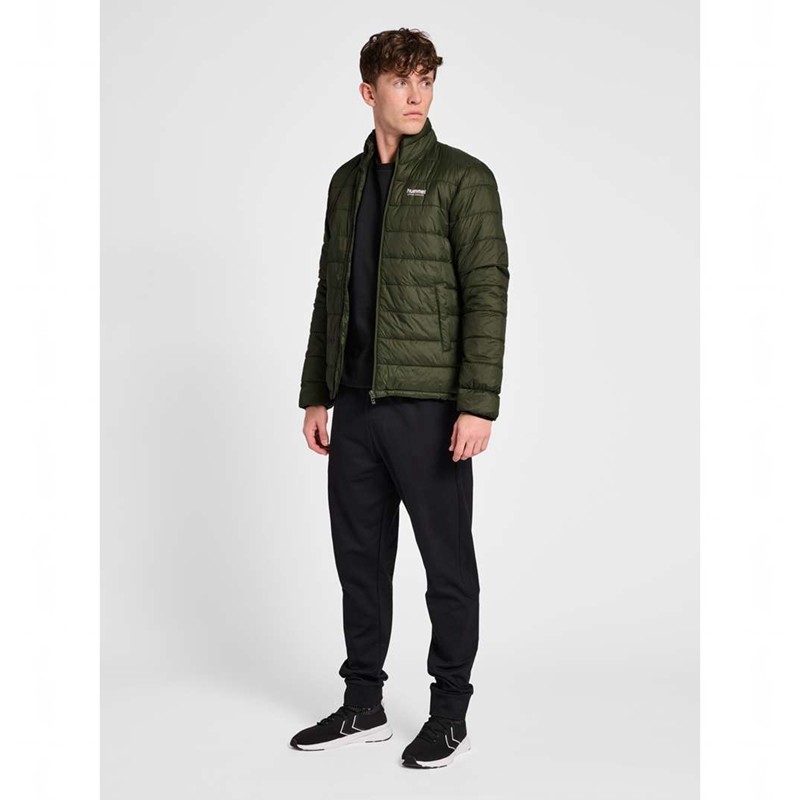 Vestes Hummel Wind Puff Homme Vert Olive | 974072-399