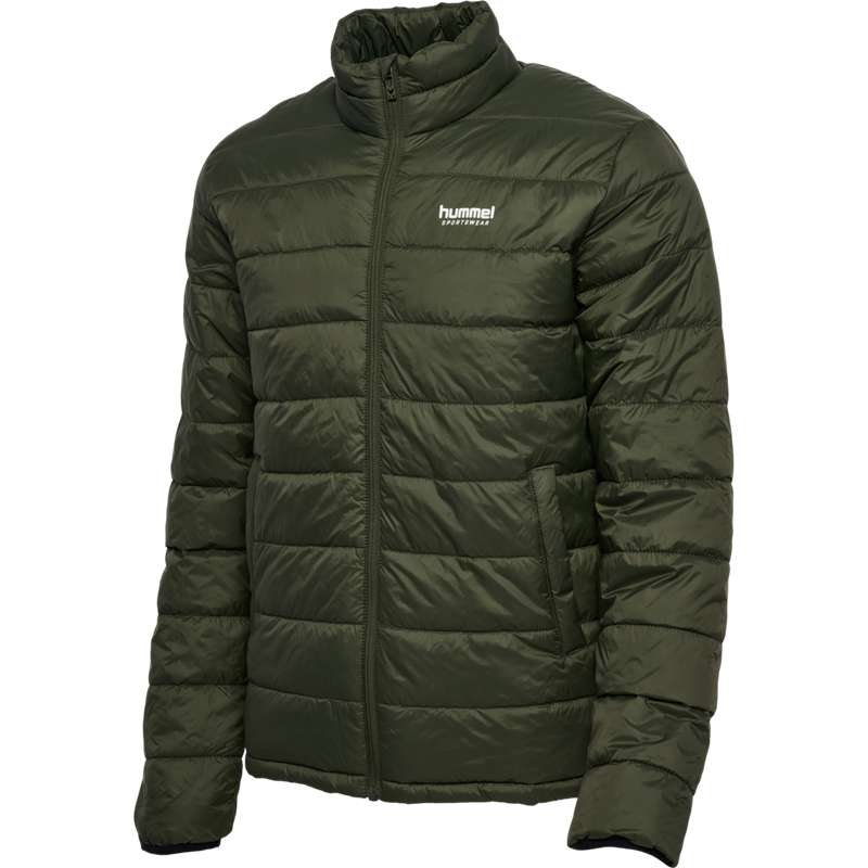Vestes Hummel Wind Puff Homme Vert Olive | 974072-399