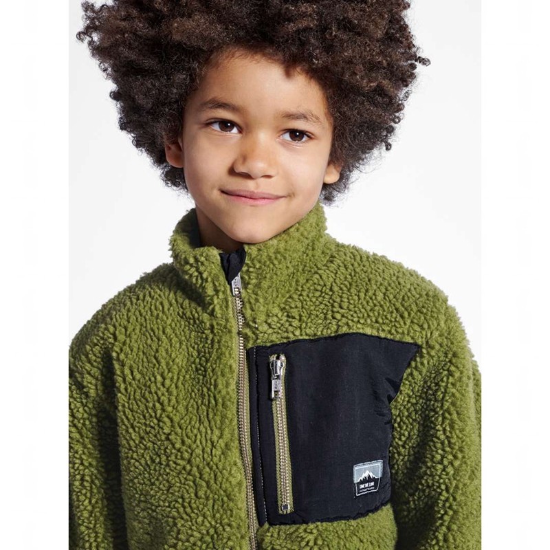 Vestes Polaires Hummel Stmventure Enfant Vert Olive | 257045-258