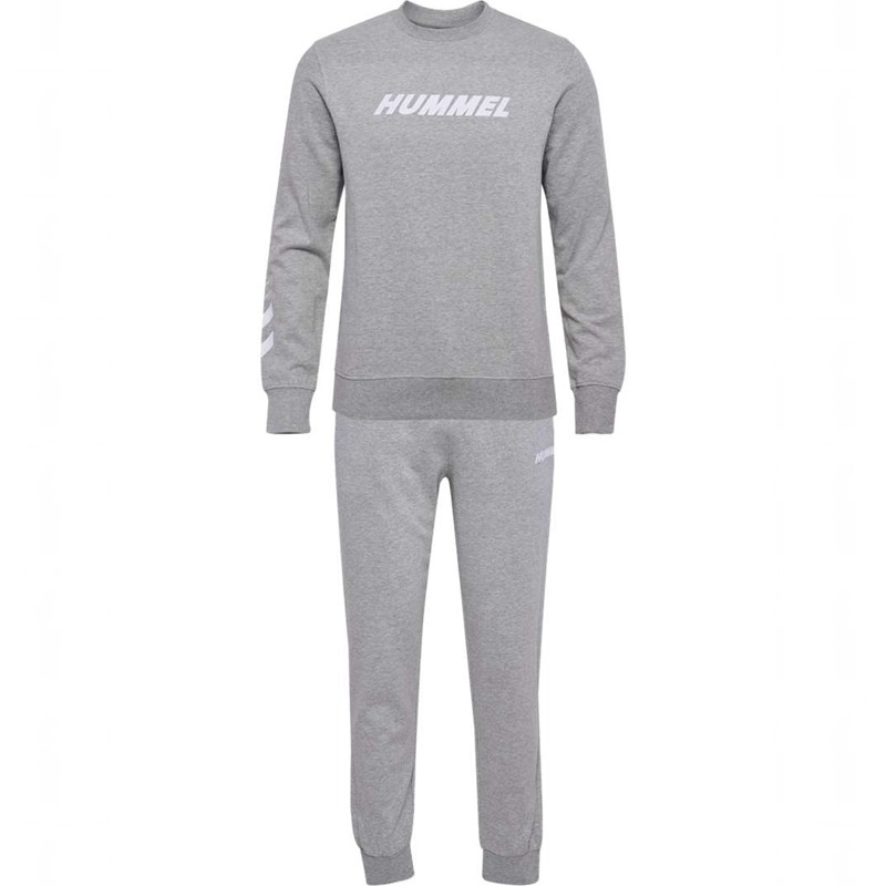 Vêtements De Sport Hummel Elemental Sweat Homme Grise | 700849-954