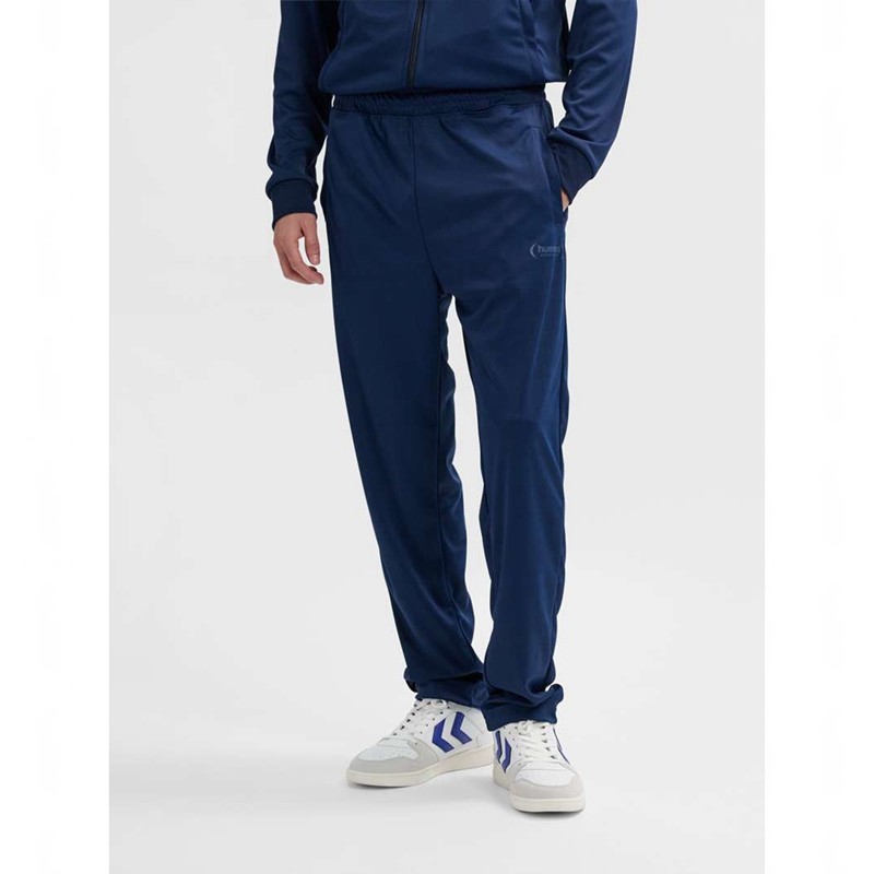 Vêtements De Sport Hummel Felix Poly Tracksuit Homme Bleu Marine | 613032-681