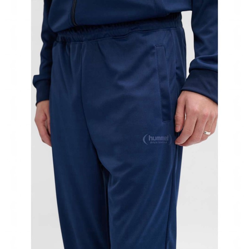 Vêtements De Sport Hummel Felix Poly Tracksuit Homme Bleu Marine | 613032-681