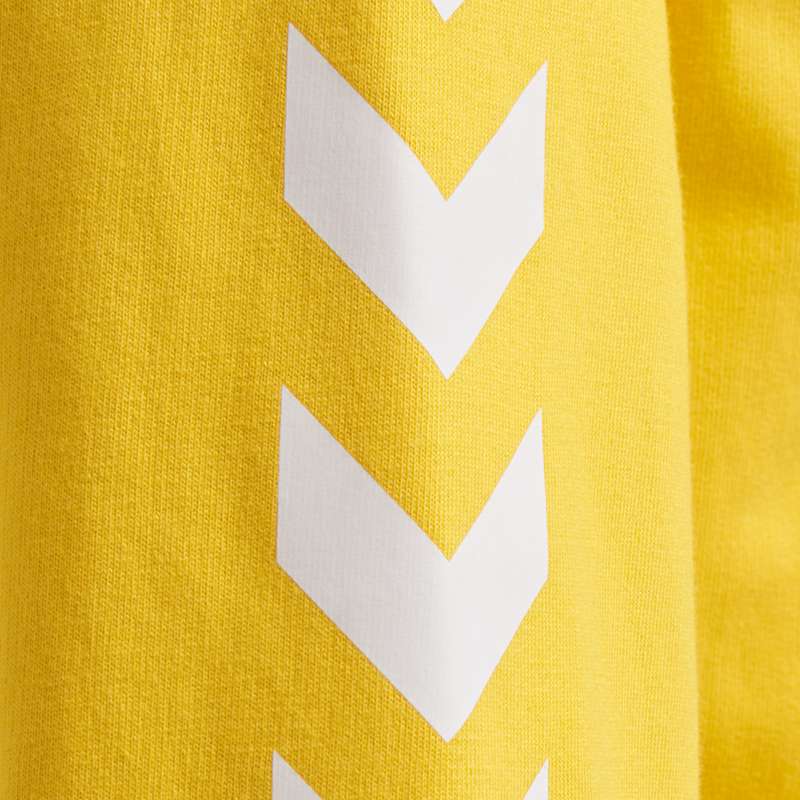Vêtements De Sport Hummel Go Cotton Femme Jaune | 944213-155