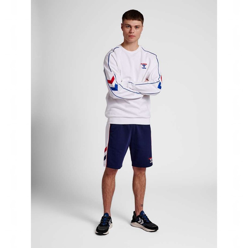 Vêtements De Sport Hummel Ic Durban Homme Blanche | 874571-914