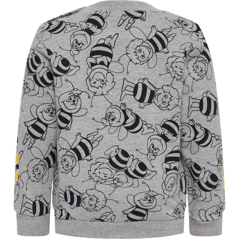 Vêtements De Sport Hummel Maya Aop Crewsuit Enfant Grise | 140642-948