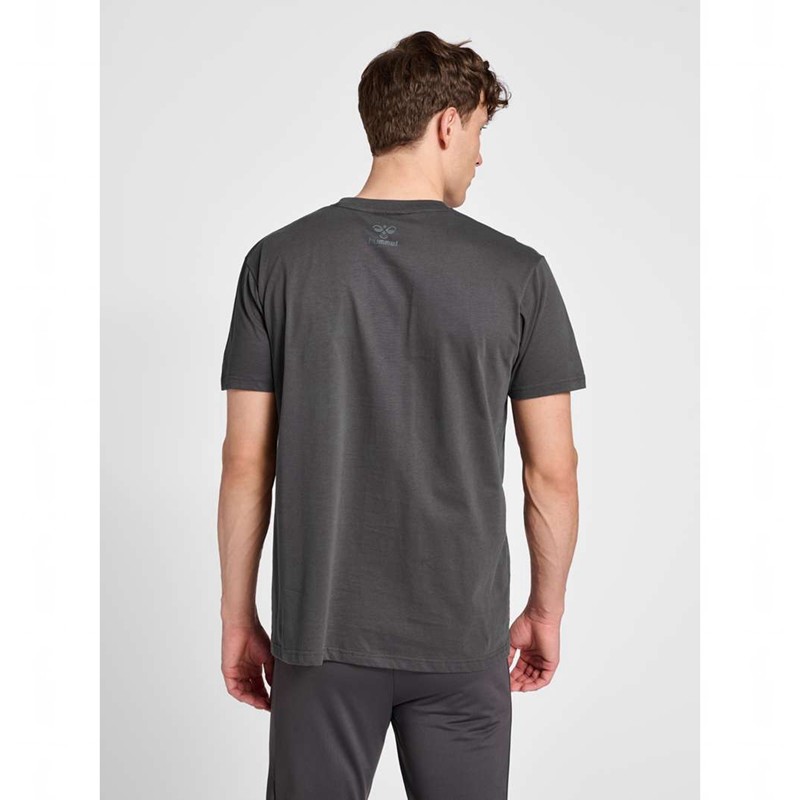 Vêtements De Sport Hummel Pro Grid Cotton S/S Homme Grise | 178191-055