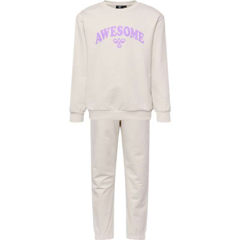 Vêtements De Sport Hummel Rushy Crewsuit Enfant Blanche | 867274-197