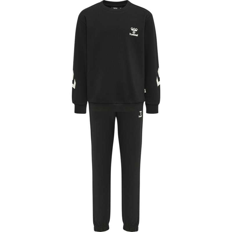 Vêtements De Sport Hummel Venti Tracksuit Enfant Noir | 632003-060