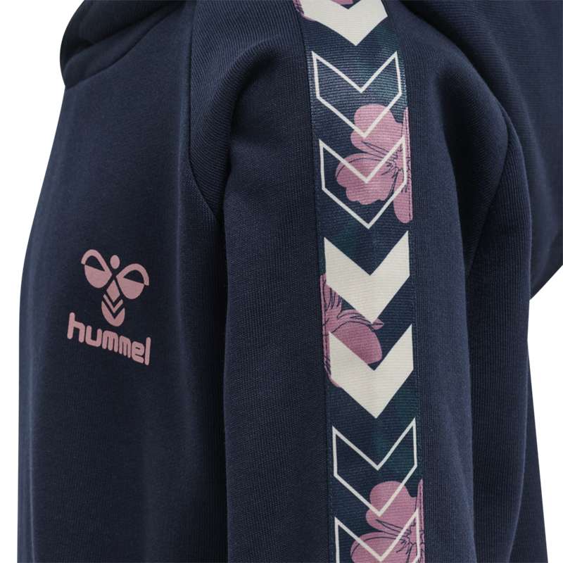 Vêtements De Sport Hummel Zoe Hoodie Enfant Noir | 388033-554